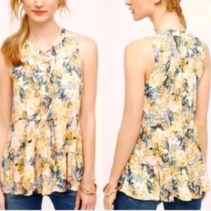 Maeve Anthropologie floral blouse 4